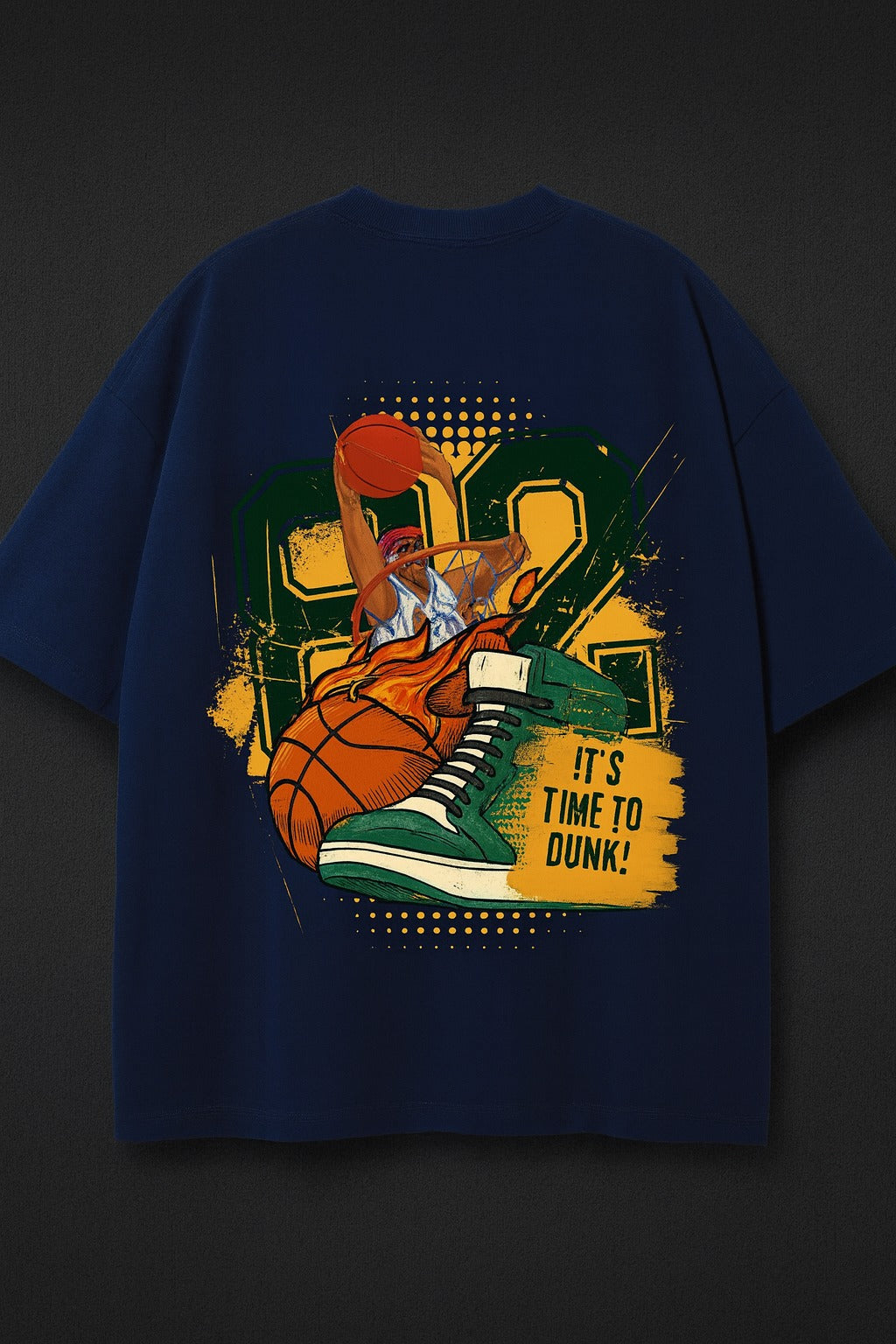 Its Time To Duck Oversized Tee