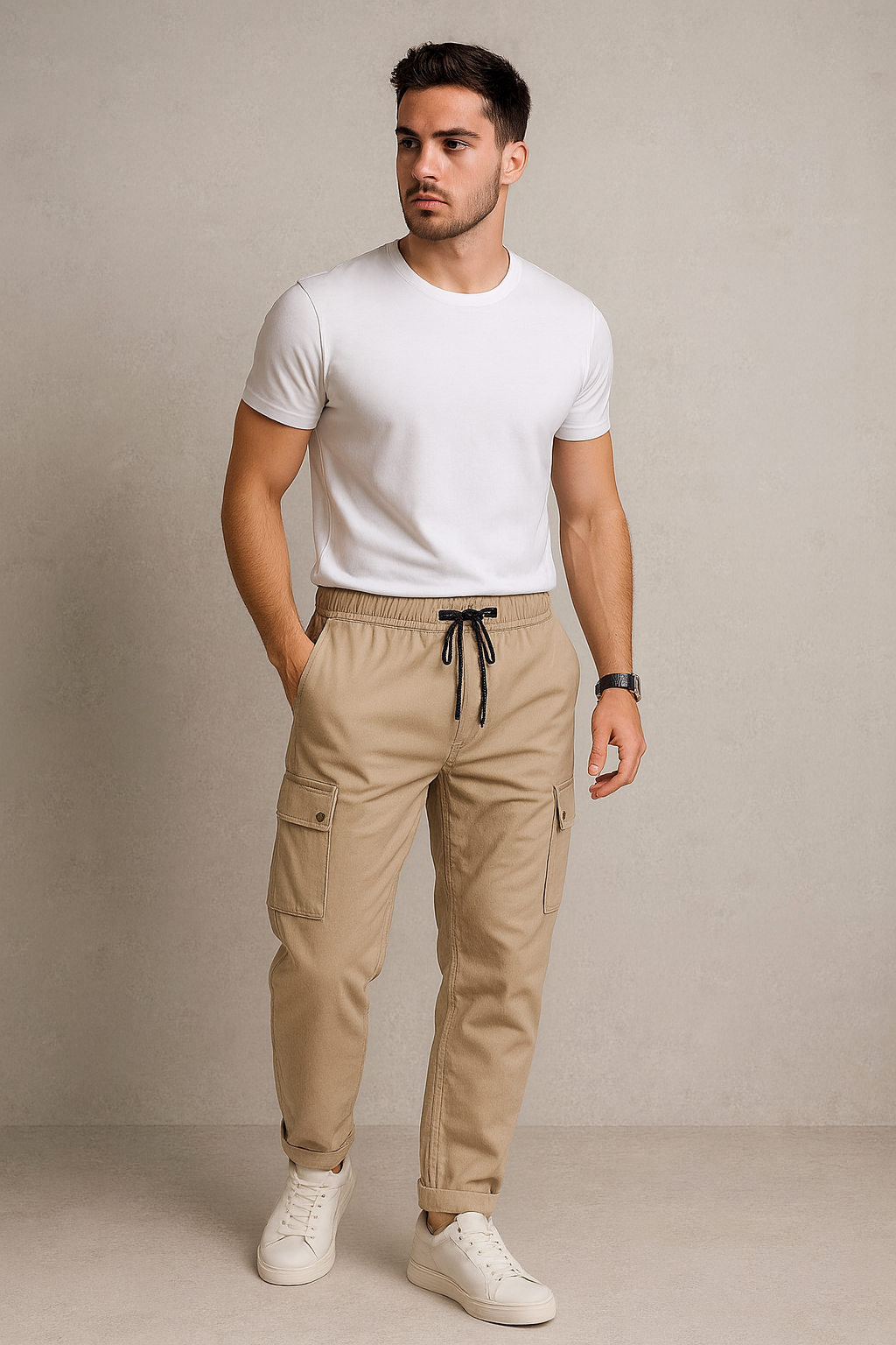 Baige Cargo Pants