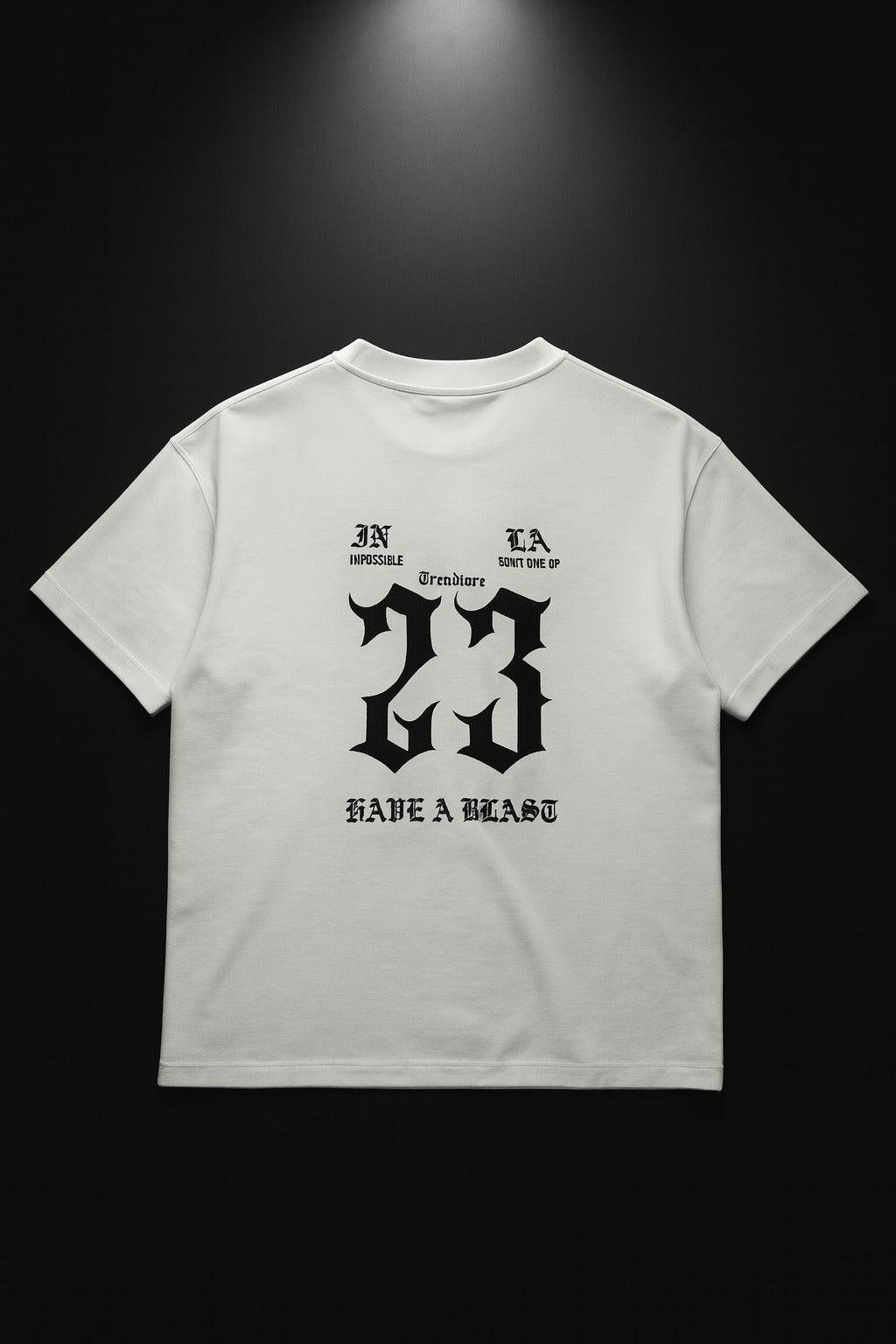 Trendiore Graphic Drop Shoulder Tee