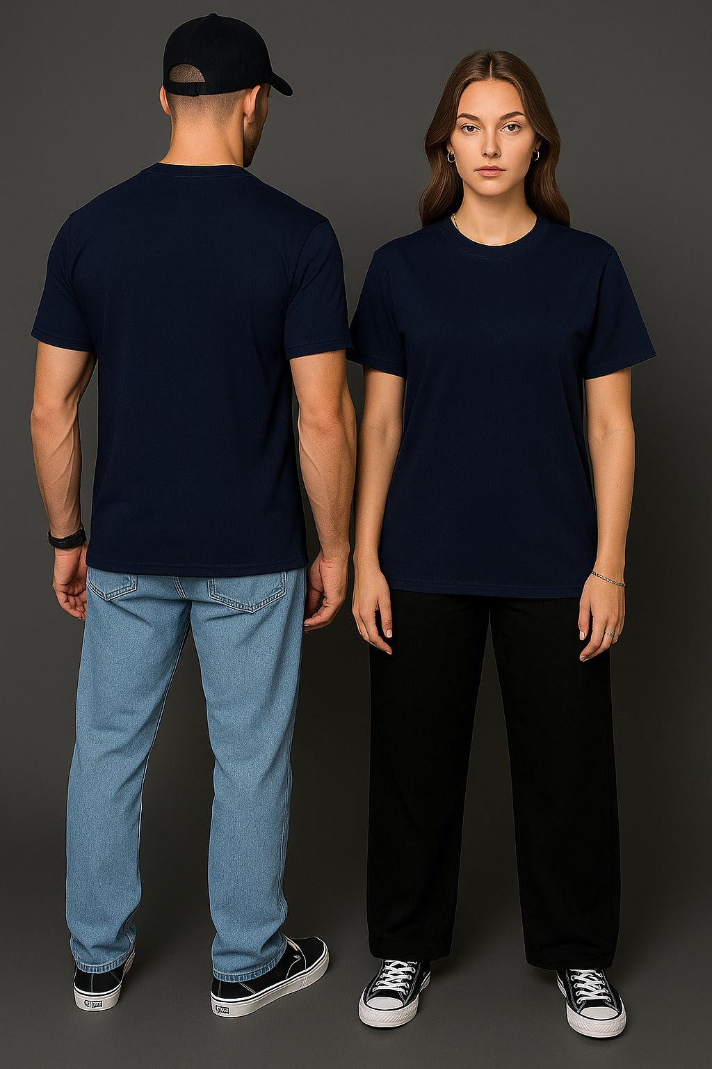 Unisex Navy Tee – Everyday Classic