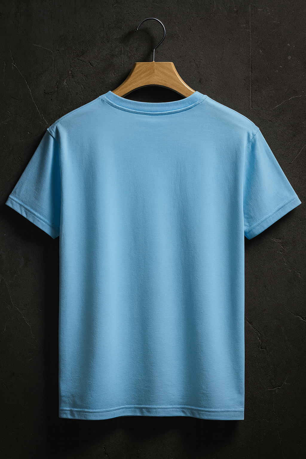 Plain Light Blue T-Shirt | Trendiore Essentials