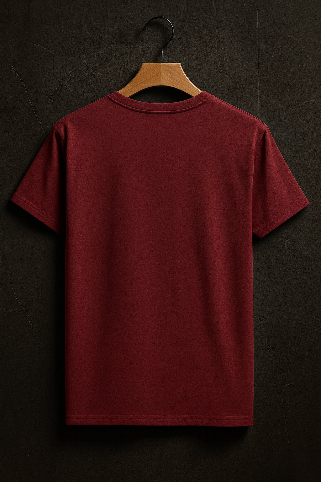 Plain Maroon T-Shirt | Trendiore Essentials