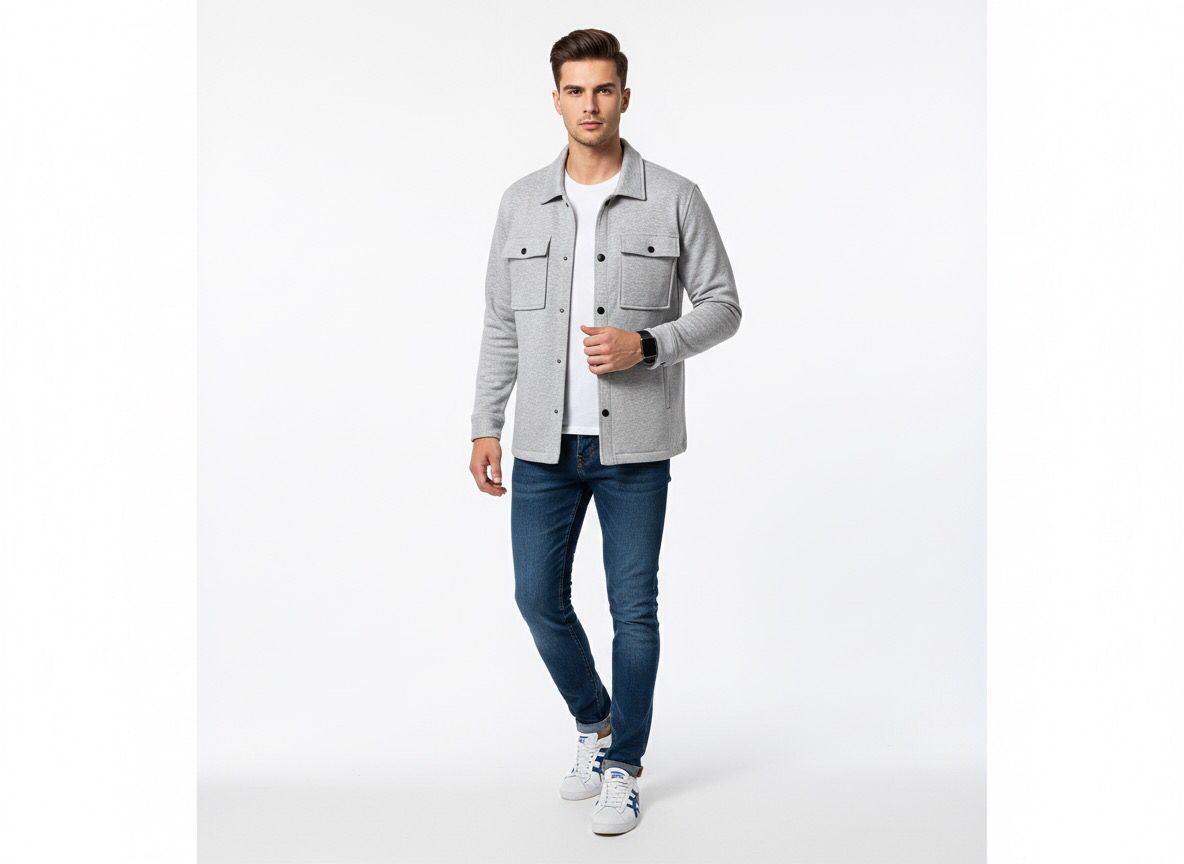 Trendiore Urban Lite Shacket – Grey